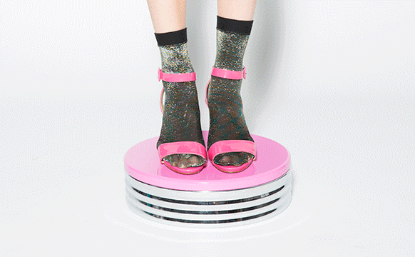 Socks + Sandals Christian Louboutin