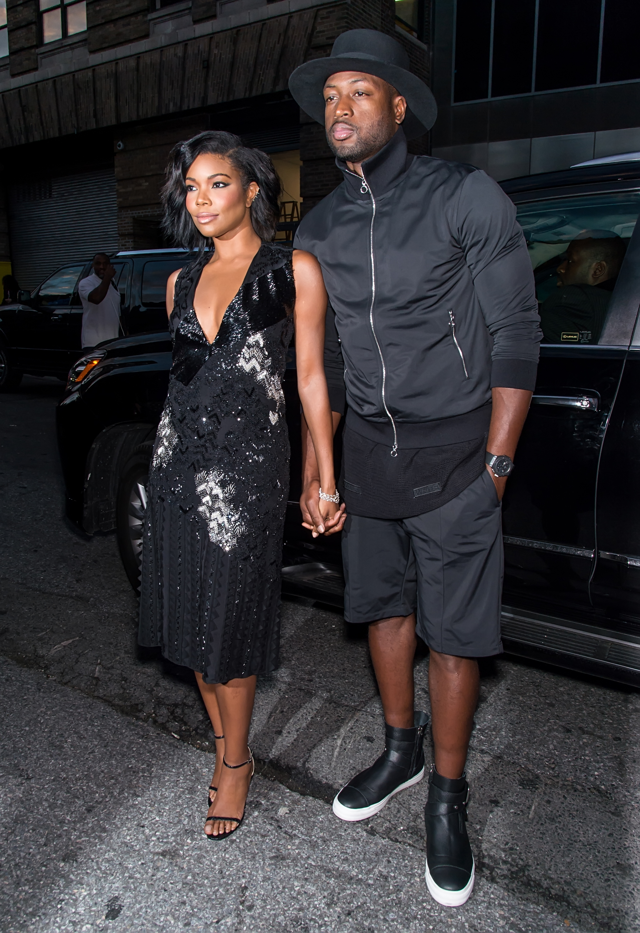 Dwyane Wade Fashion Week