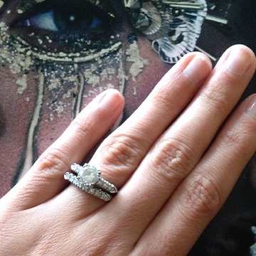 Editors engagement ring stories