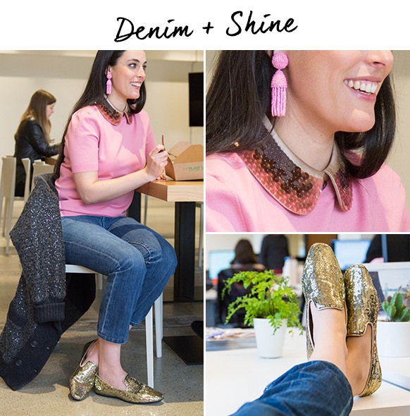 How To Wear Sequins To The Office
