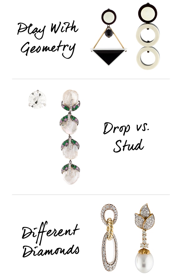 Mismatched Earrings Trend Spring 2017
