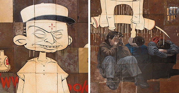 Barry McGee and Sandow Birk's "La Migra"