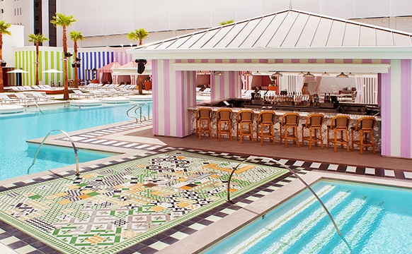 SLS Las Vegas Foxtail Pool