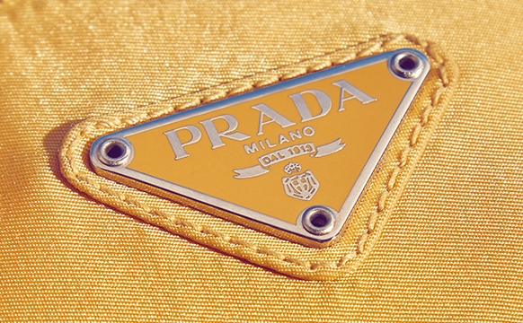 Prada Nylon Bag Triangle Logo