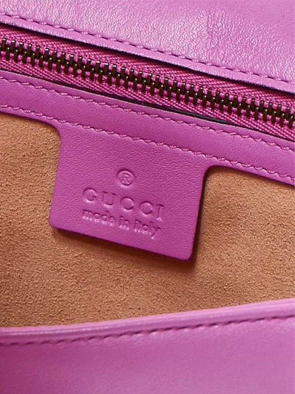 Gucci Marmont Bag Interior Logo Made in Italy