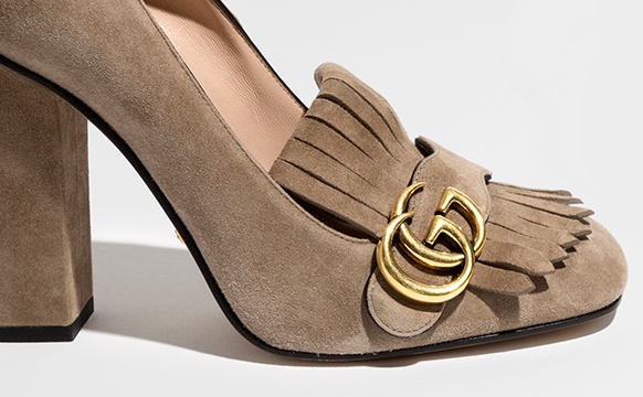 Gucci Marmont Logo Shoes
