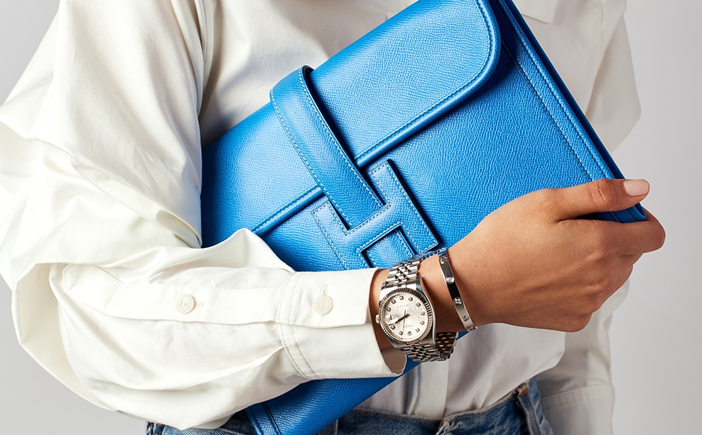 RealStyle Hermès Jige Clutch