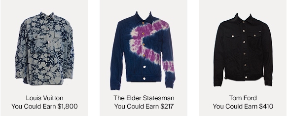 Jackets & Amounts You Could Earn For Them
